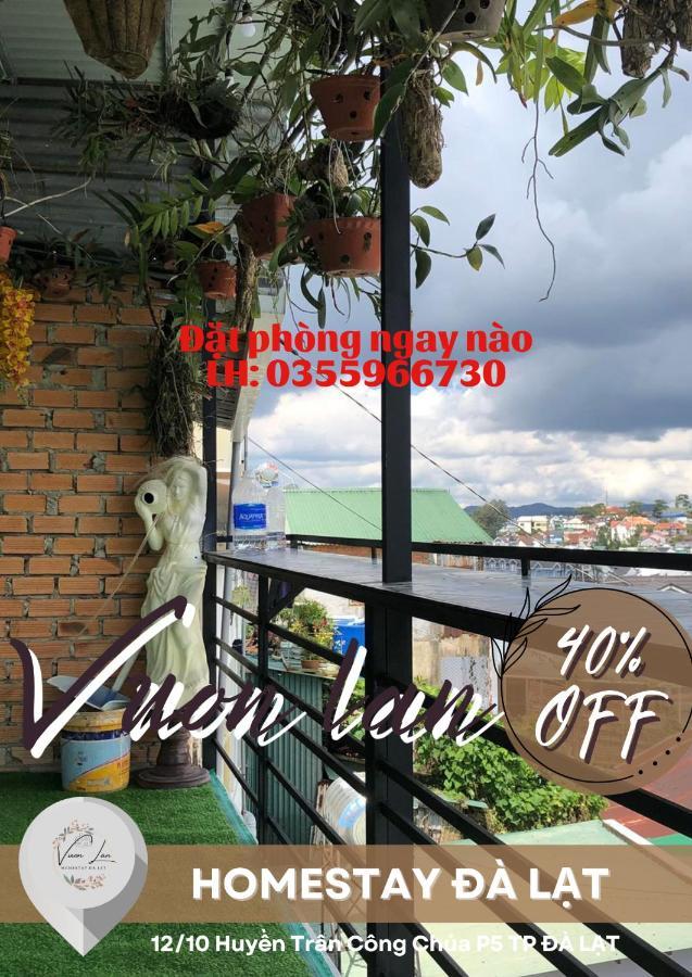 Vuon Lan Homestay Da Lat- Nguyen Can 132M2 Esterno foto